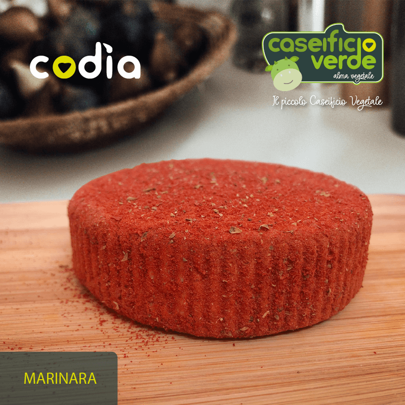 CODIA "MARINARA" 250g - ALTERNATIVA VEGETALE MORBIDO - CASEIFICIO VERDE