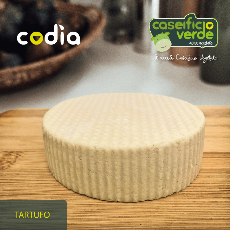 CODIA "AL TARTUFO" 250g - ALTERNATIVA VEGETALE MORBIDO - CASEIFICIO VERDE